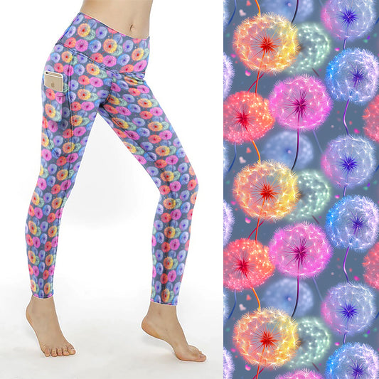 Preorder Colourburst Wishes thigh pocket full length leggings. Ends 28th February available early to mid April