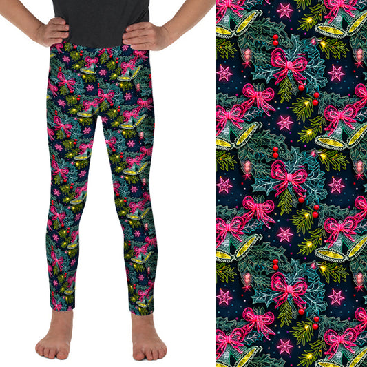 Preorder kids Holly & Bells full length leggings. Ends 30th September available early to mid November