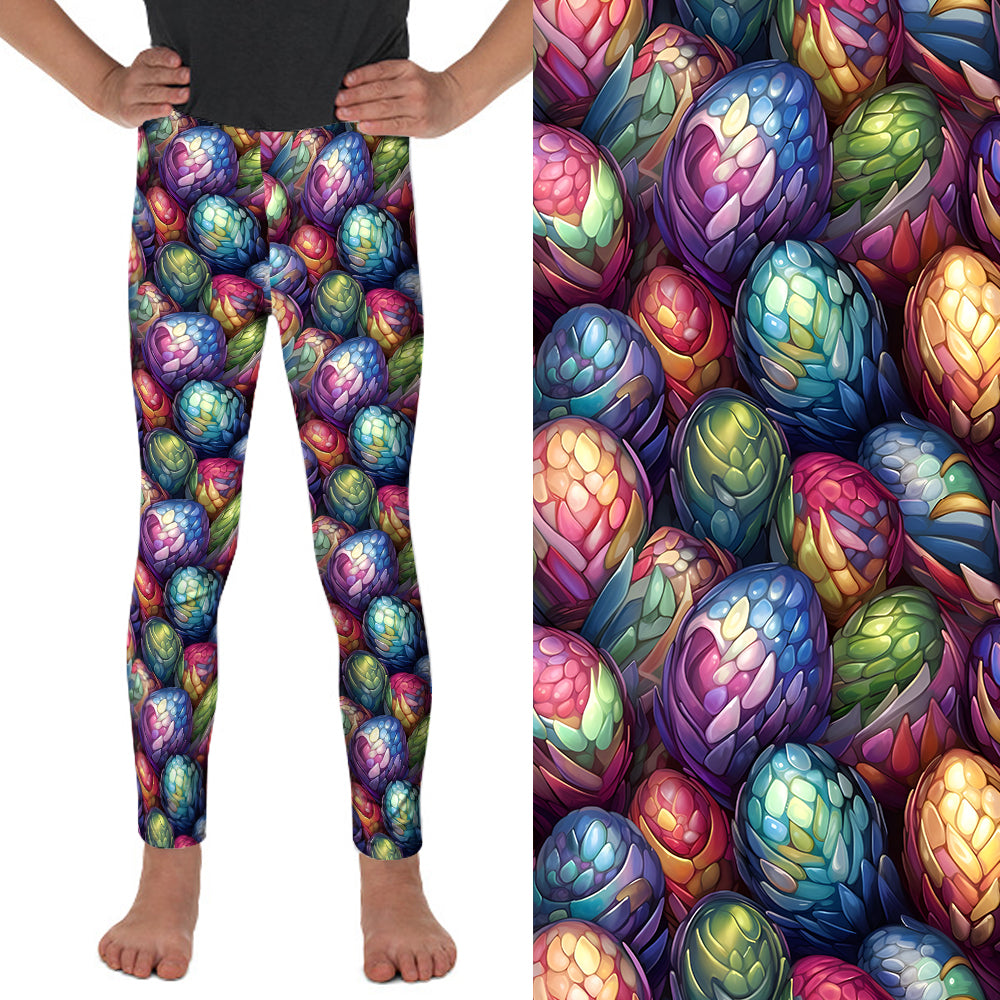 Preorder Kids Mystic Hatch full length leggings. Ends 31st December, available early to mid February