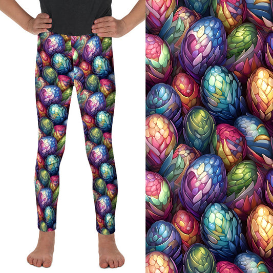 Preorder Kids Mystic Hatch full length leggings. Ends 31st December, available early to mid February