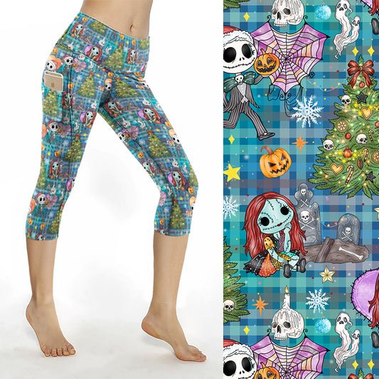 Preorder Yuletide King thigh pocket Capri leggings. Ends 31st October, available early to mid December
