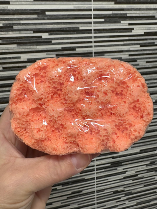 Mini Gingerbread scented soap sponge