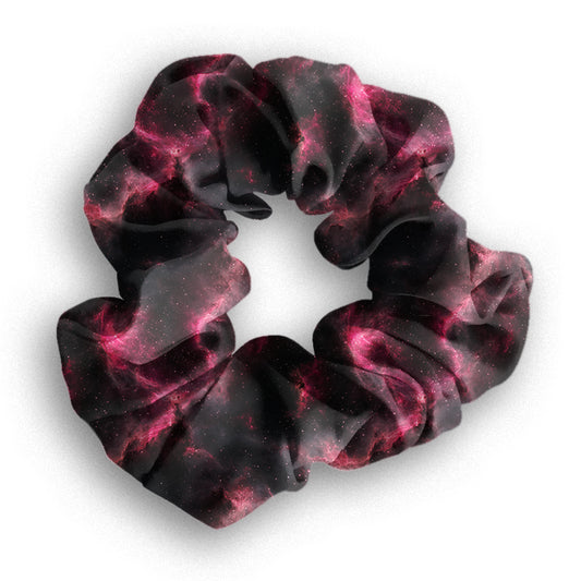 Preorder Pink Galaxy hair scrunchie. Ends 31st December, available early to mid February