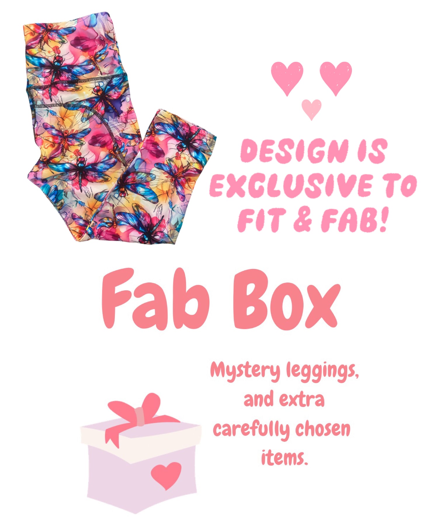 Fab Box Dragonfly Capri Thigh Pocket Leggings