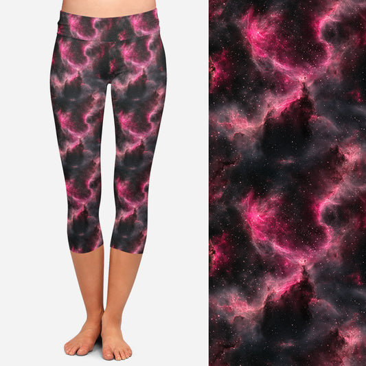 Preorder Pink Galaxy Capri leggings. Ends 31st December , available early to mid February