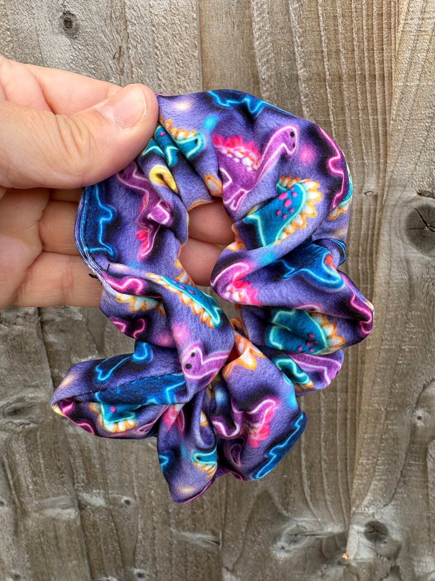 Jurassic Pop hair scrunchie