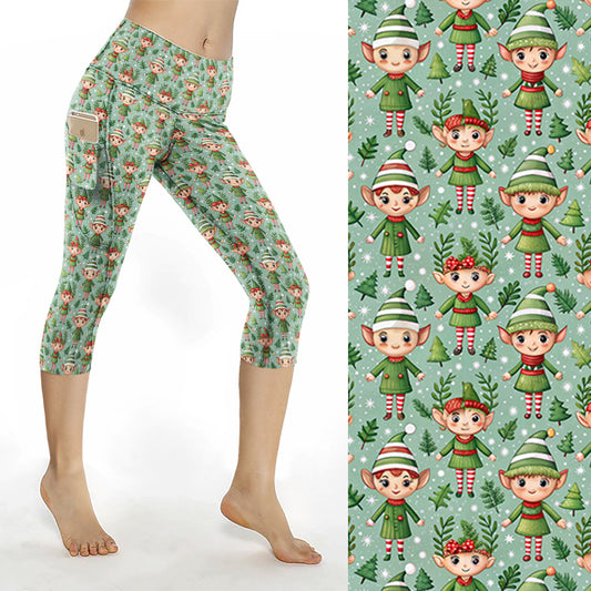 Preorder Elf Buddie thigh pocket Capri leggings. Ends 30th September, available early to mid November
