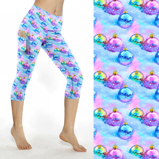 Preorder Baubles thigh pocket Capri leggings, ends 30th September available, available early to mid November
