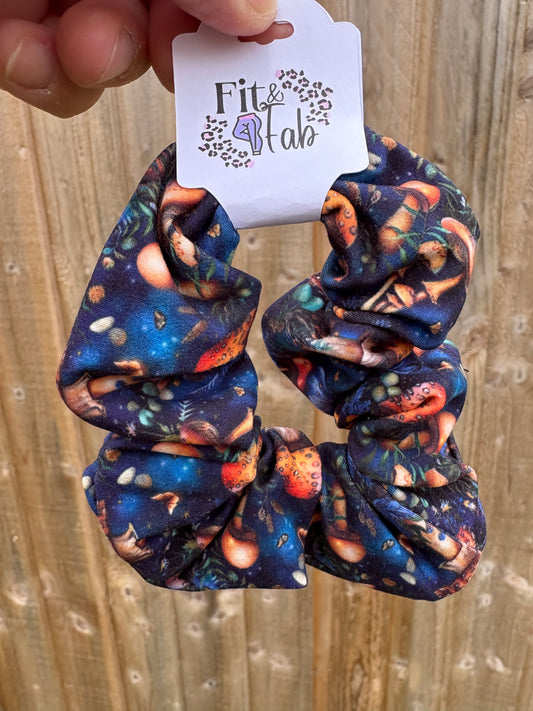 Enchanted Earth hair scrunchie