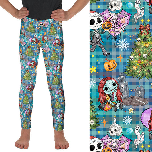 Preorder Kids Yuletide King full length leggings. Ends 31st October, available early to mid December
