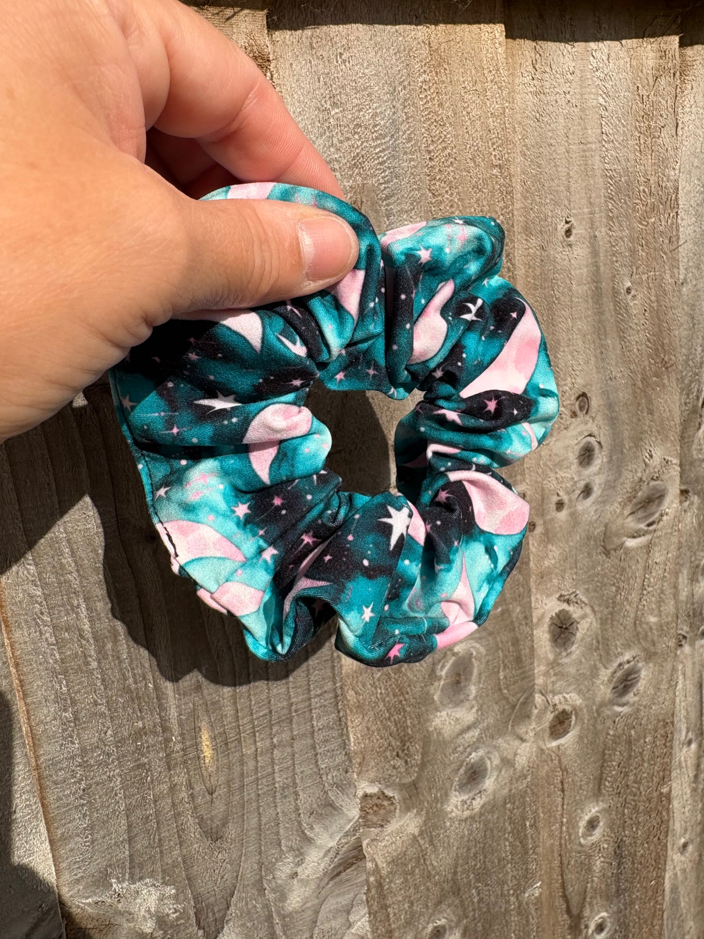 Lunar Light hair scrunchie