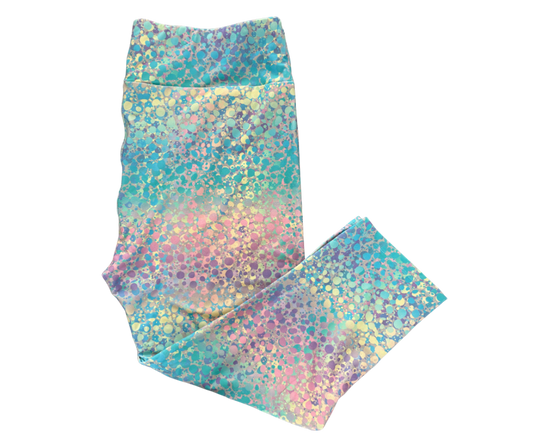 Shimmer Capri leggings