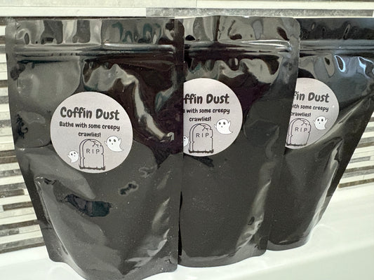 Blackcurrant & Liquorice Coffin Bath Dust