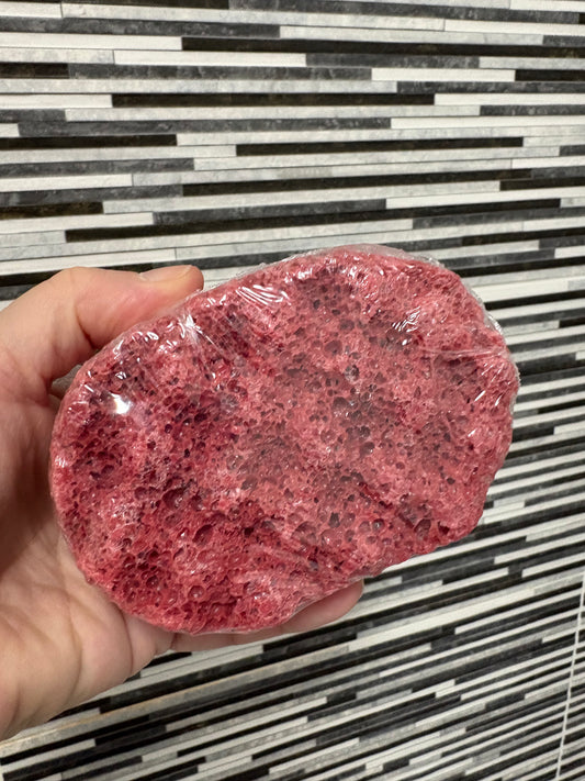 Mini Cherry Soap Sponge