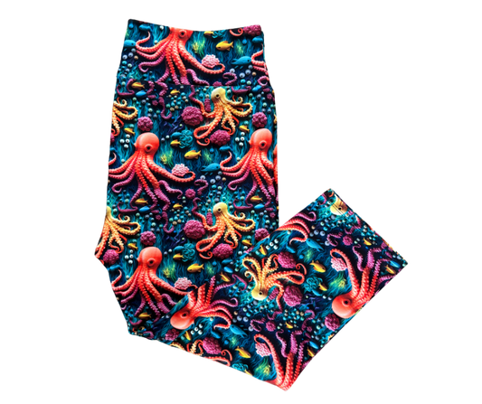 Octopus Capri leggings