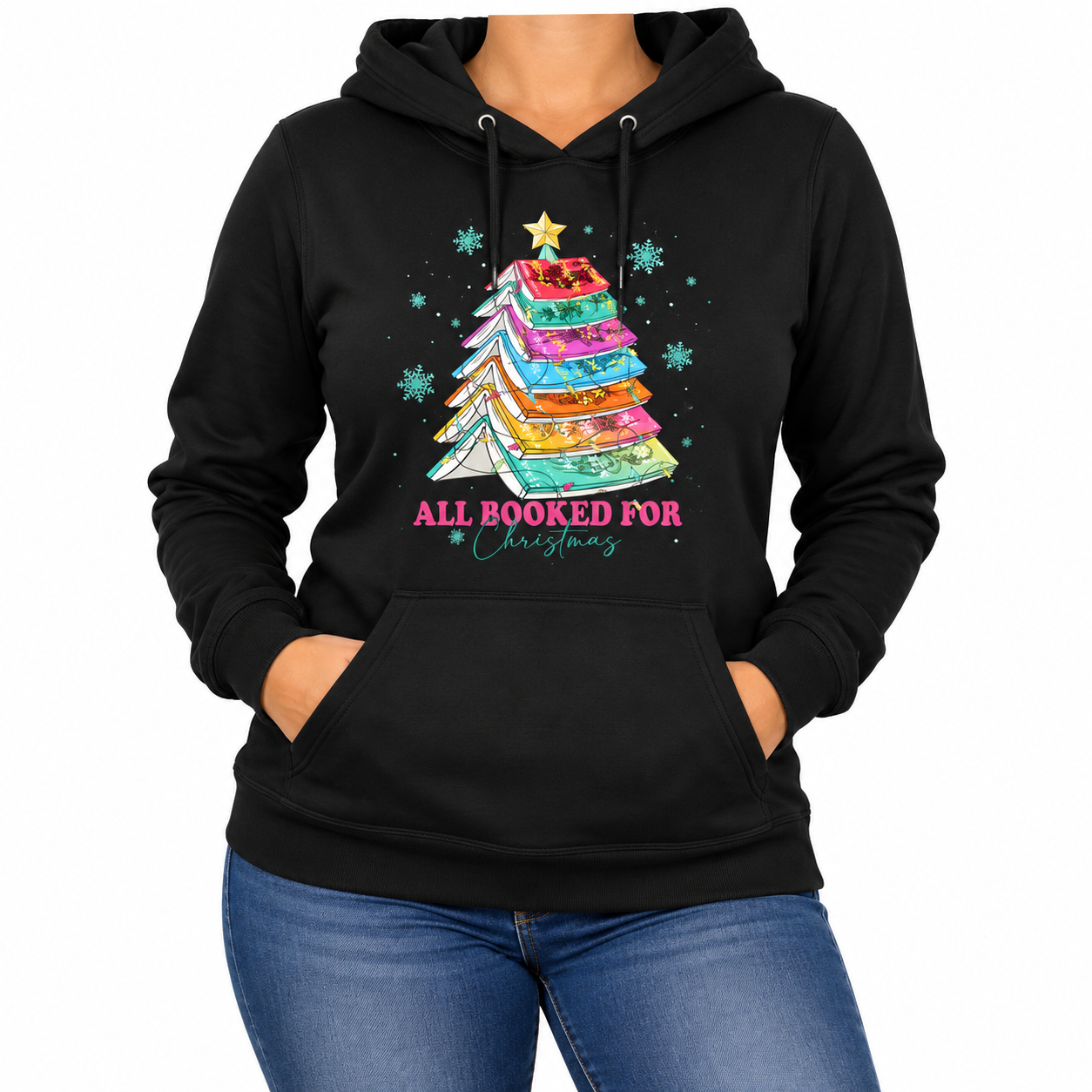 All booked for Christmas Hoodie