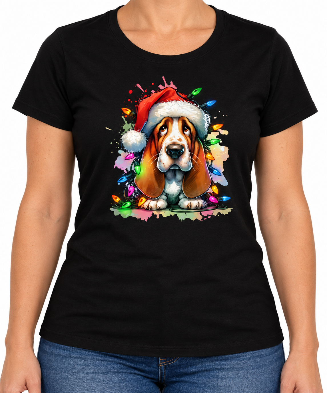 Jingle Bell Bassett T-Shirt