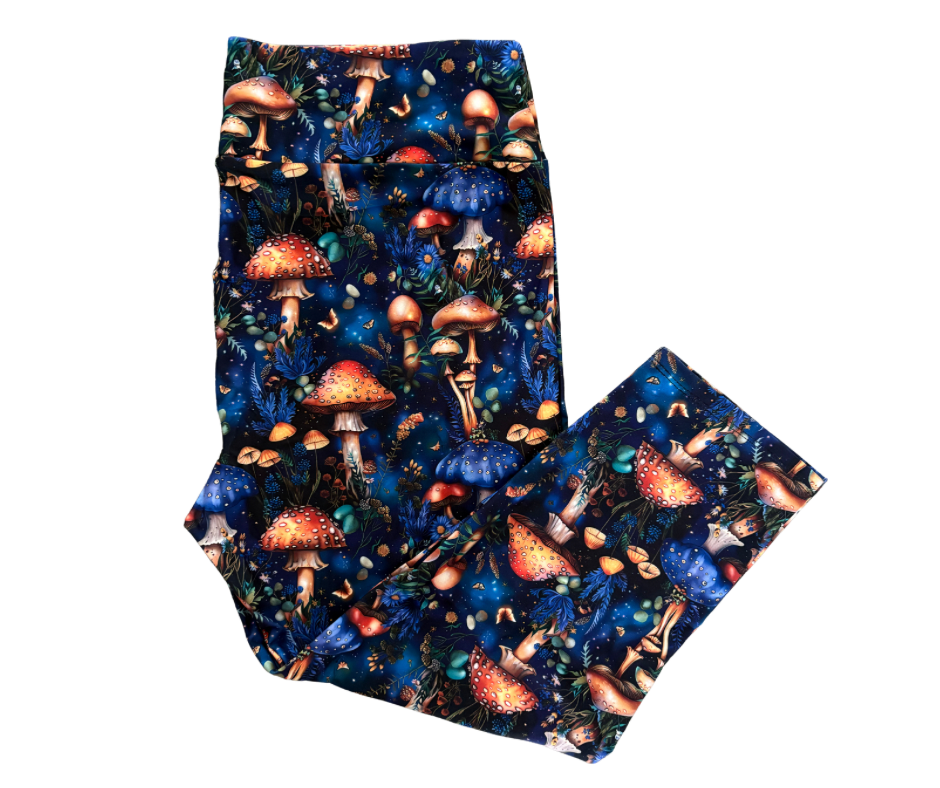 Enchanted Earth Capri leggings