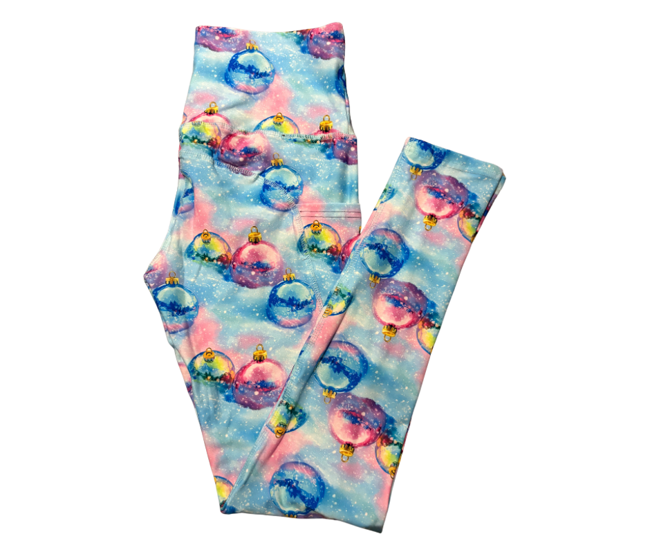 Christmas Bauble full length leggings