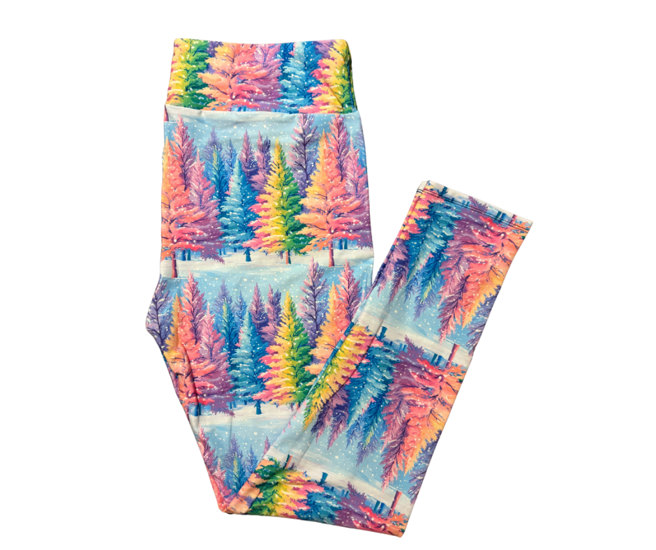Winter Wonderland full length leggings