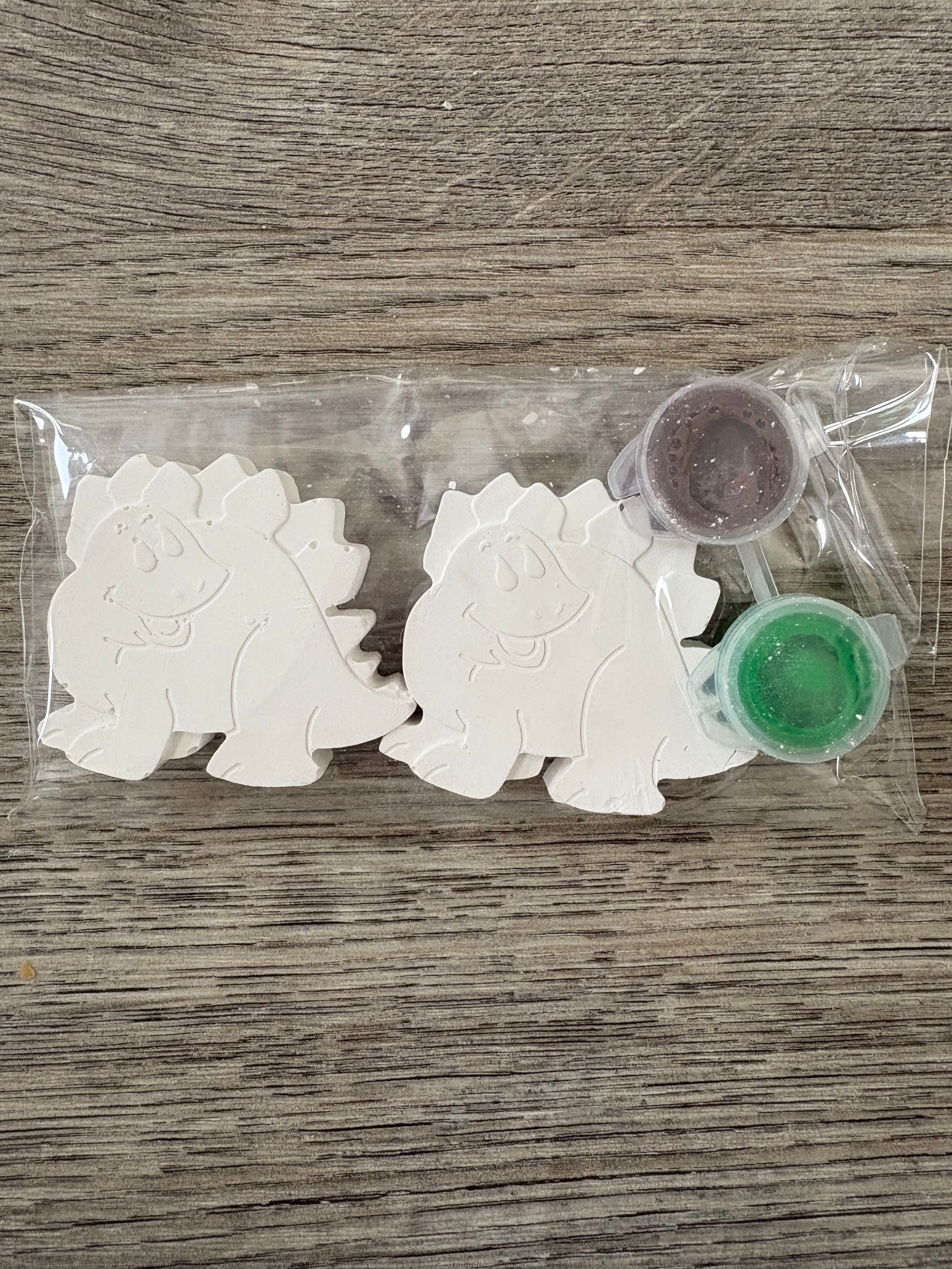 2 Dinosaur paint sets