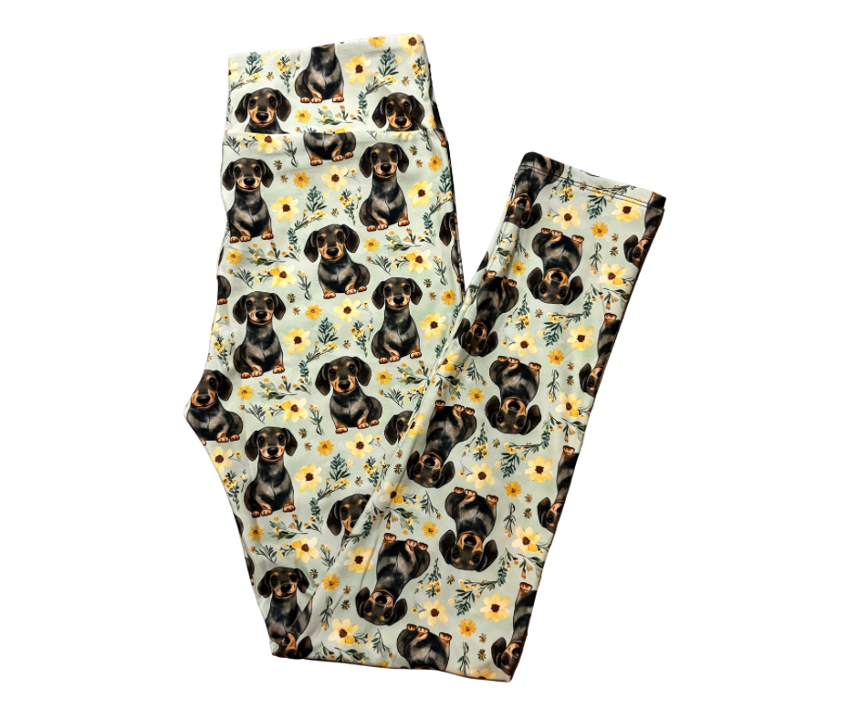 Little Long Dog full length leggings