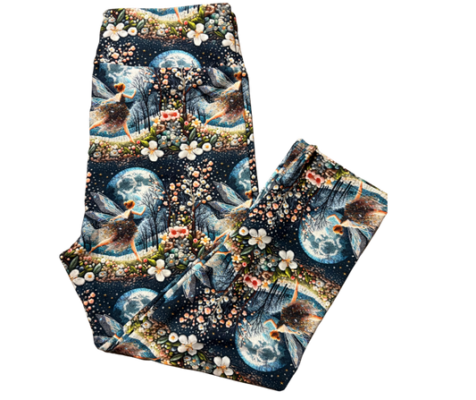 Moonlit Fairy Capri leggings