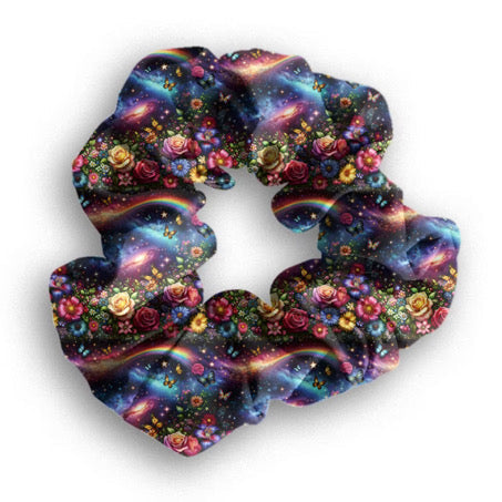 Celestial Bloom Hair Scrunchie