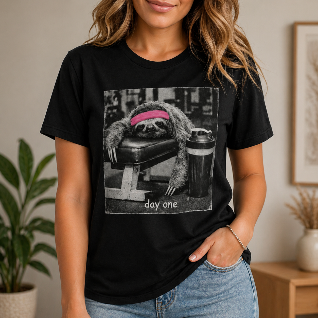 Gym Sloth T-Shirt