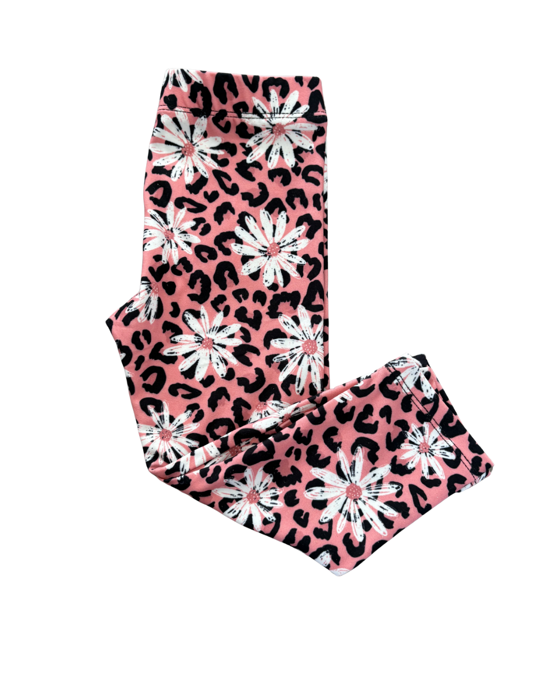 Toddler Daisy Gone Wild full length leggings
