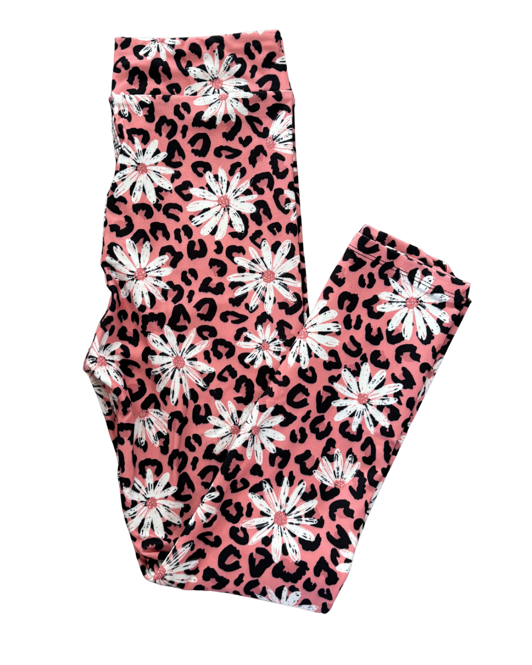 Kids Daisy Gone Wild full length leggings