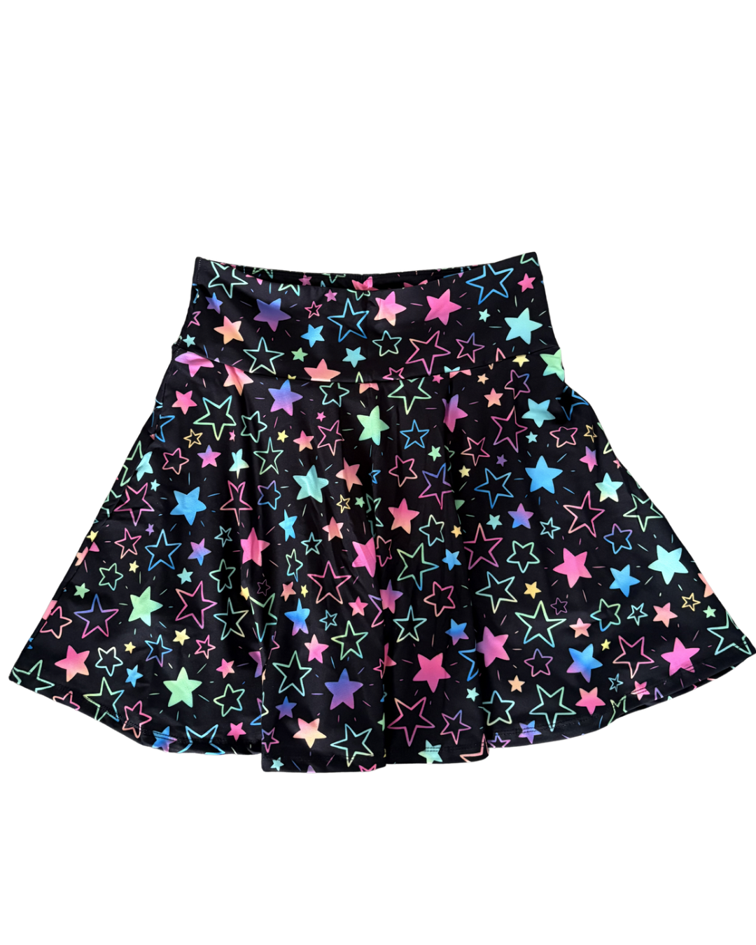 Neon Stars Skort