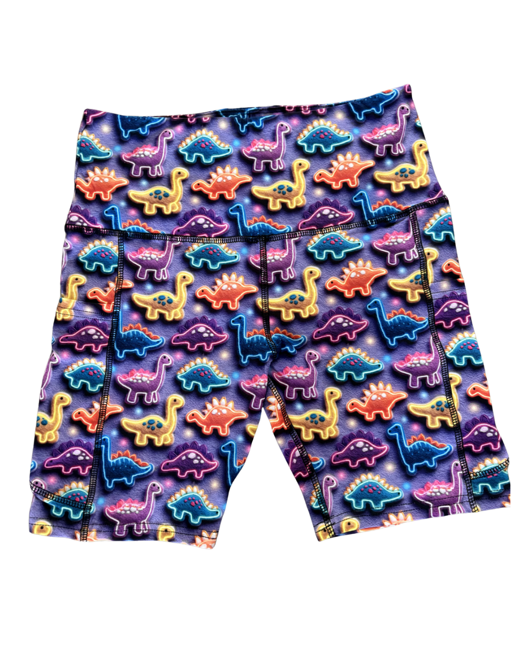 Jurassic Pop thigh pocket shorts