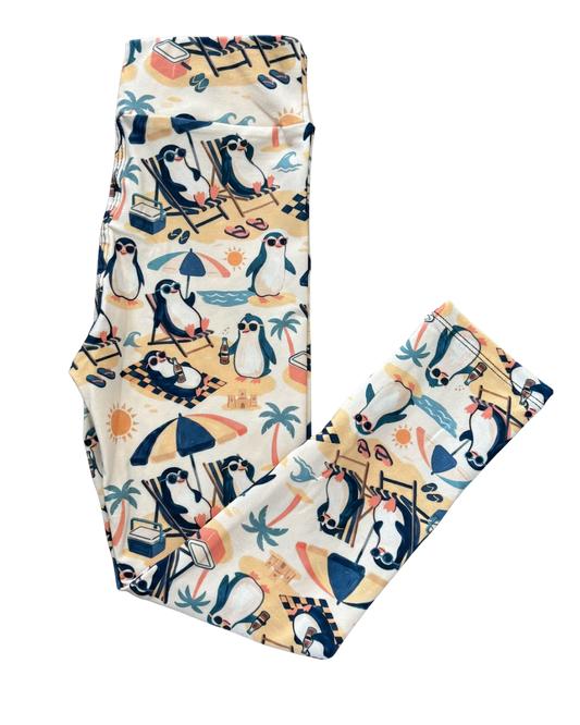 Kids Chilling Chick full length leggings