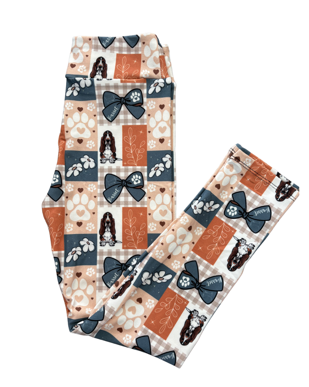 Kids Bassett Bonanza full length leggings