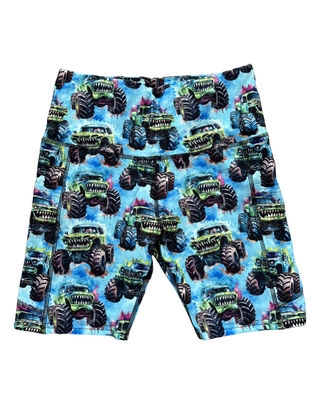 Wild Wheels thigh pocket shorts