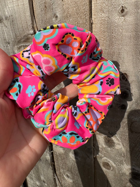 Pawsome Pop hair scrunchie