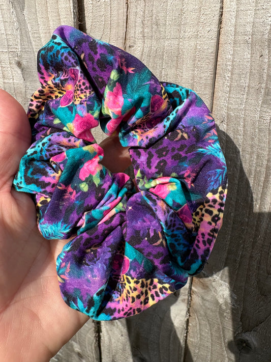 Wild Luxe Leopard hair scrunchie