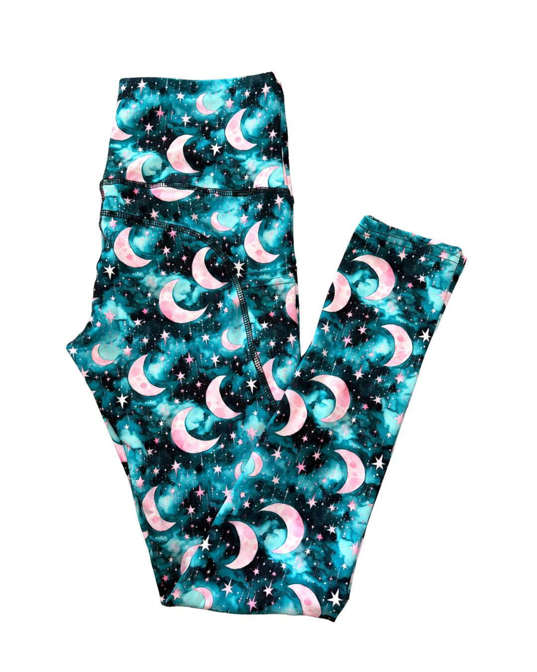 Lunar Light full length thigh pocket leggings